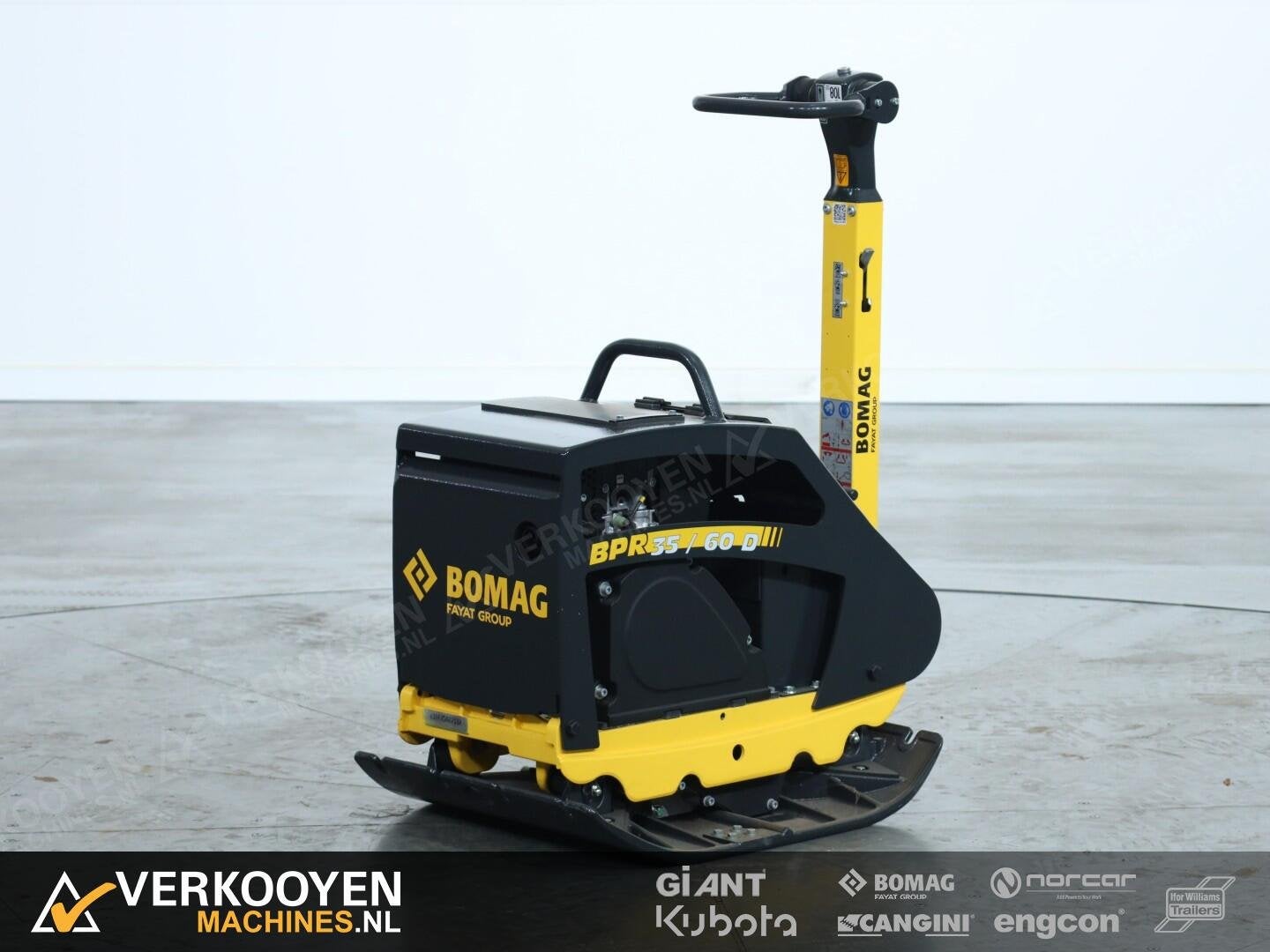 2026 Bomag BPR35/60D ADV1310 Trilplaat, Zakelijke goederen, Machines en Bouw | Overig