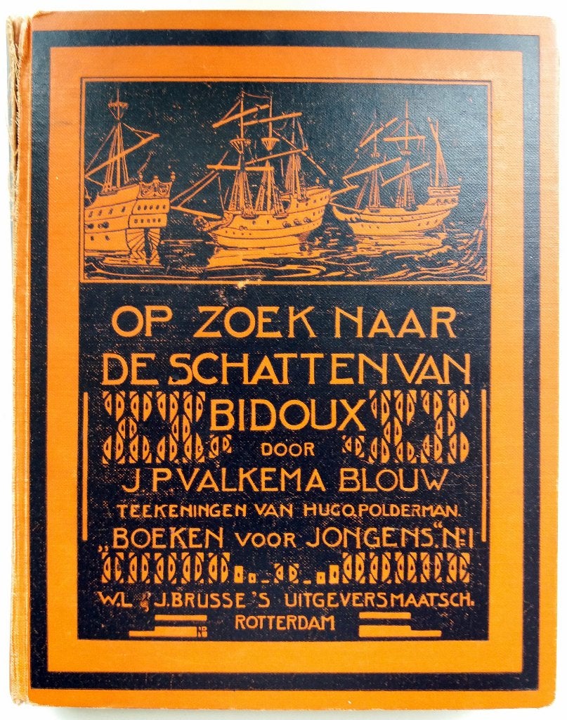 J.P. Valkema Blouw - Op zoek naar de schatten van Bidoux, Antiek en Kunst, Ophalen of Verzenden