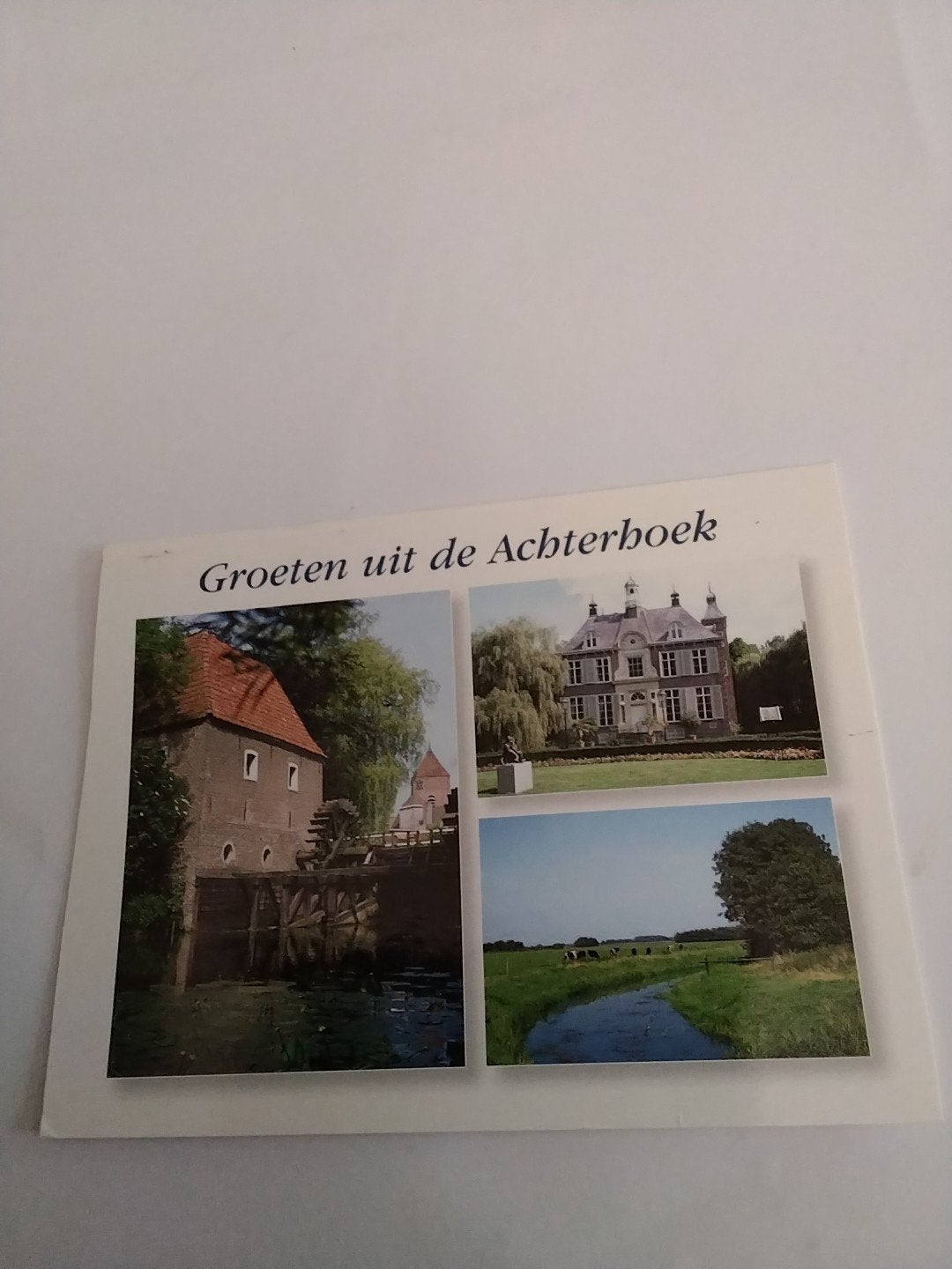 Ansichtkaart Groeten uit de Achterhoek - Gelopen, Ophalen of Verzenden, 1980 tot heden, Gelopen, Gelderland