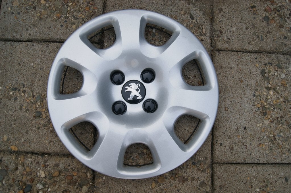 1 losse originele wieldop Peugeot 308 15 inch, Auto diversen, Wieldoppen, Ophalen of Verzenden, Zo goed als nieuw