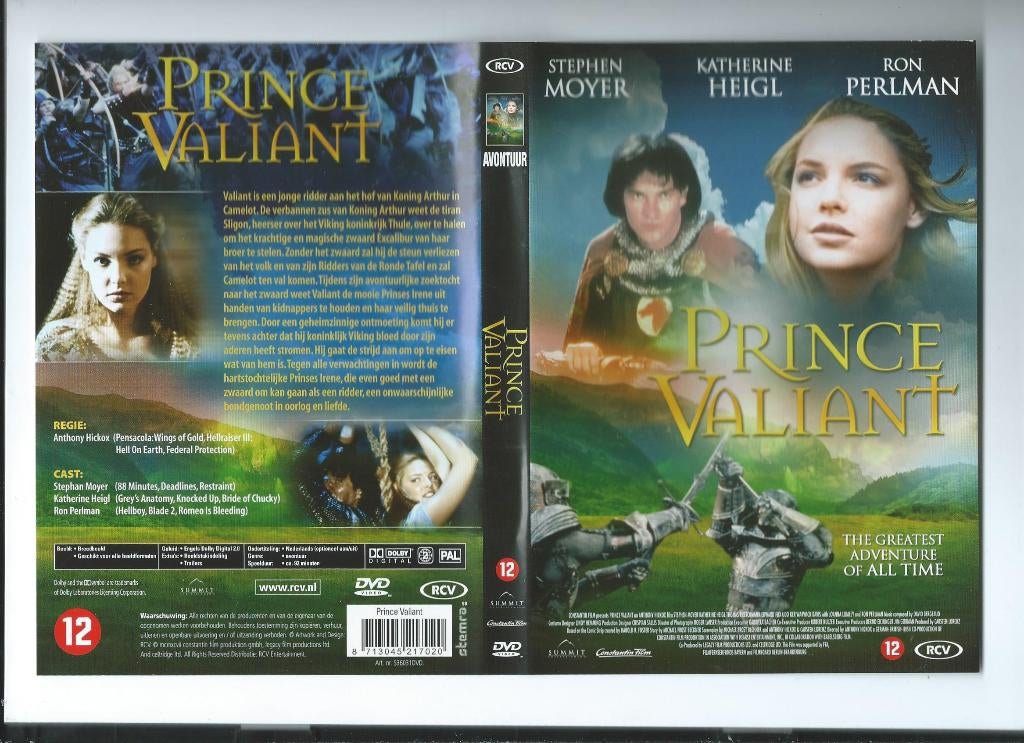 Prince Valiant, Vanaf 12 jaar, Ophalen of Verzenden, Zo goed als nieuw