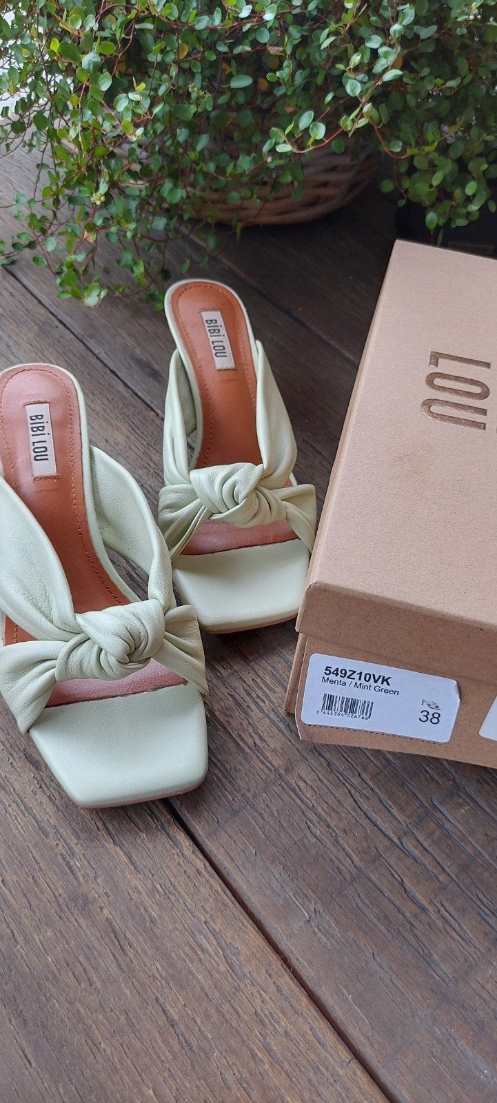 Bibi Lou sandaaltjes mintgroen mt 38, Groen, Bibi Lou, Nieuw, Sandalen of Muiltjes