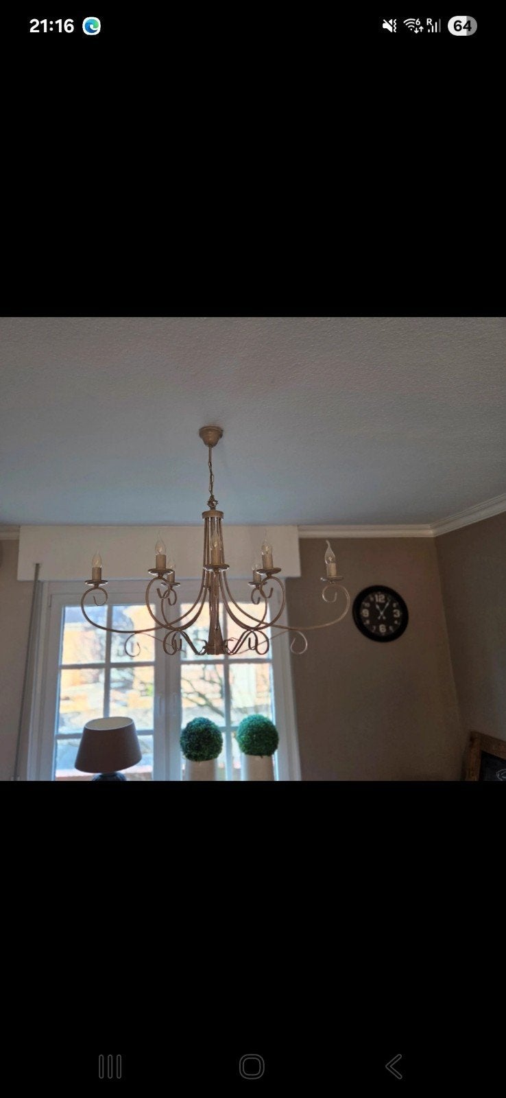 Grote kroonluchter, Huis en Inrichting, Lampen | Kroonluchters, Ophalen of Verzenden