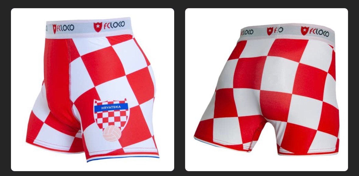 FC Loco boxers retro Croatia, Ophalen of Verzenden, Rood, Boxer