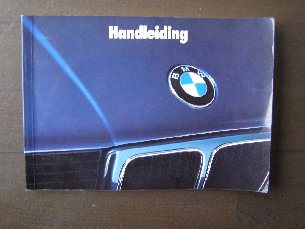 BMW 5 serie E34 handleiding (Nederlands), Auto diversen, Ophalen