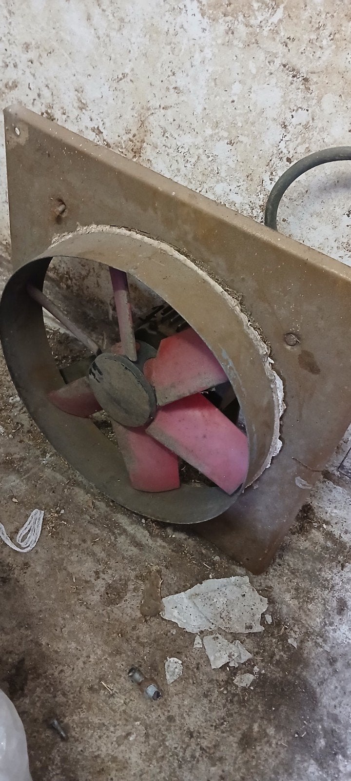 Grote industriële ventilator - Opknapper, Ophalen, Niet werkend, Overige