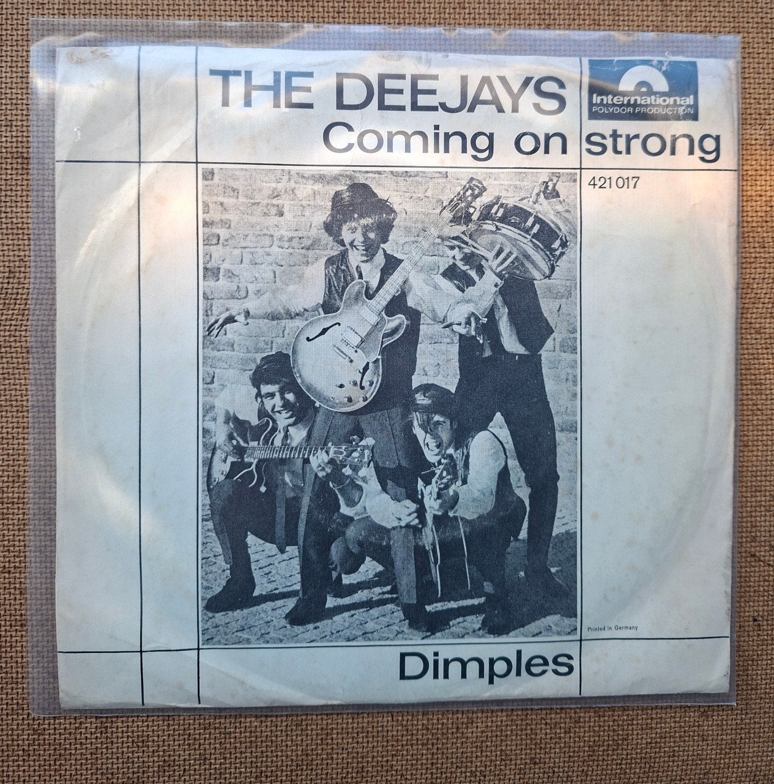 Deejays  - Coming on strong - Single is TOP, Gebruikt, 7 inch, Ophalen of Verzenden, Pop