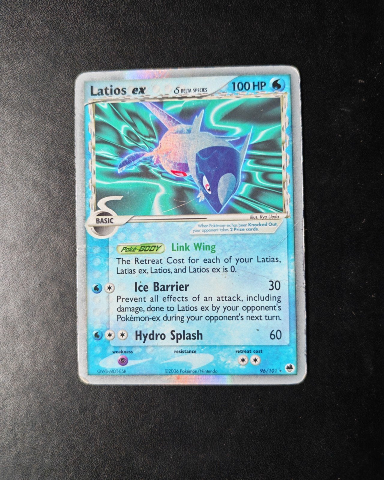 Latios ex 96/101, Ophalen of Verzenden, Zo goed als nieuw, Losse kaart, Foil
