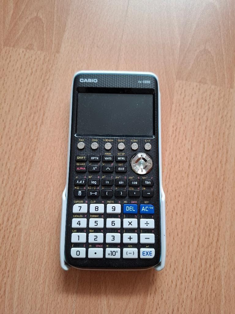 Casio fx- cg50, Ophalen of Verzenden, Grafische rekenmachine, Zo goed als nieuw