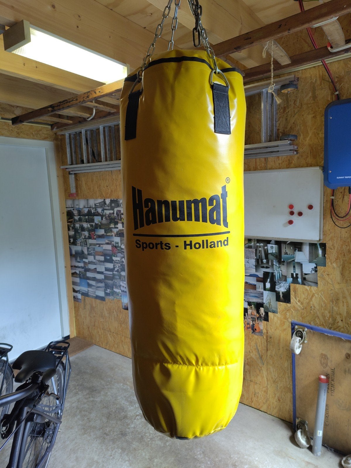 Hanumat Sports Holland Bokszak - Geel, Ophalen, Gebruikt, Overige, Vechtsportmateriaal