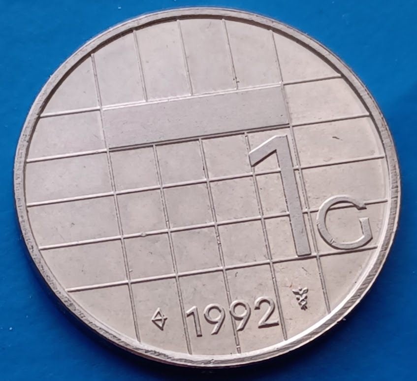 1 gulden 1992 - Beatrix, Verzenden, Koningin Beatrix, 1 gulden, Losse munt