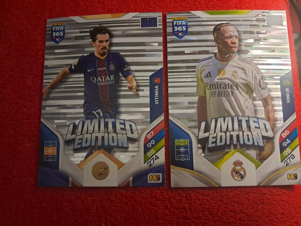 2 FIFA 365 2026 XL kaarten. Nieuwstaat. Limited Editions., Hobby en Vrije tijd, Stickers en Plaatjes, Ophalen of Verzenden, Zo goed als nieuw