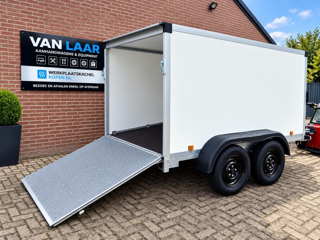 PowerTrailer gesloten aanhangwagen tandemasser laadklep, Auto diversen, Niet ingevuld, Nieuw, Niet ingevuld, Niet ingevuld