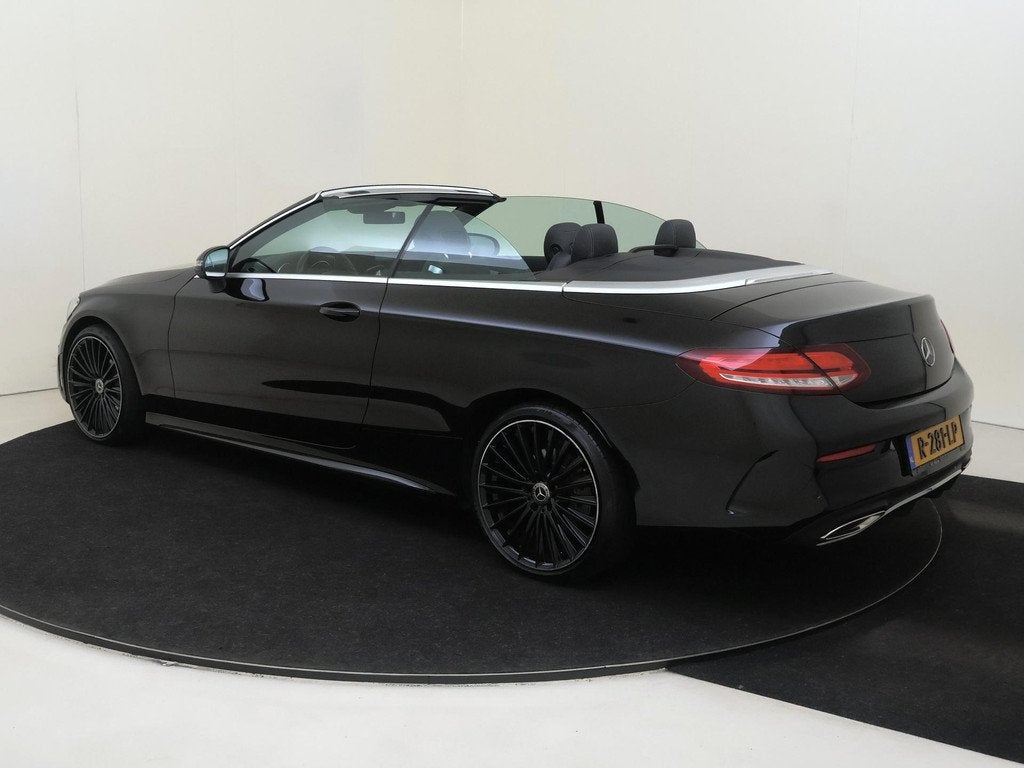 Mercedes-Benz C-klasse Cabrio 180 Premium Plus Pack, Auto's, Automaat, Cabriolet, 4 stoelen, Leder en Stof