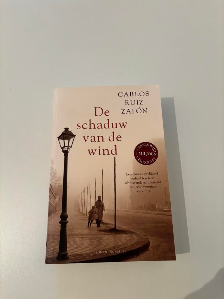 De schaduw van de wind, Boeken, Ophalen of Verzenden, Nieuw