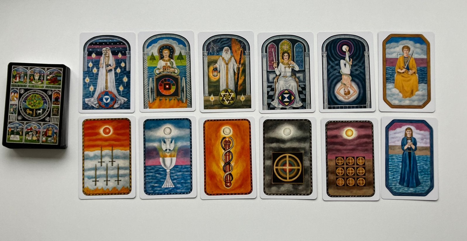 The Jungian Tarot - Robert Wang, Verzenden, Zo goed als nieuw, Tarot of Kaarten leggen, Overige typen