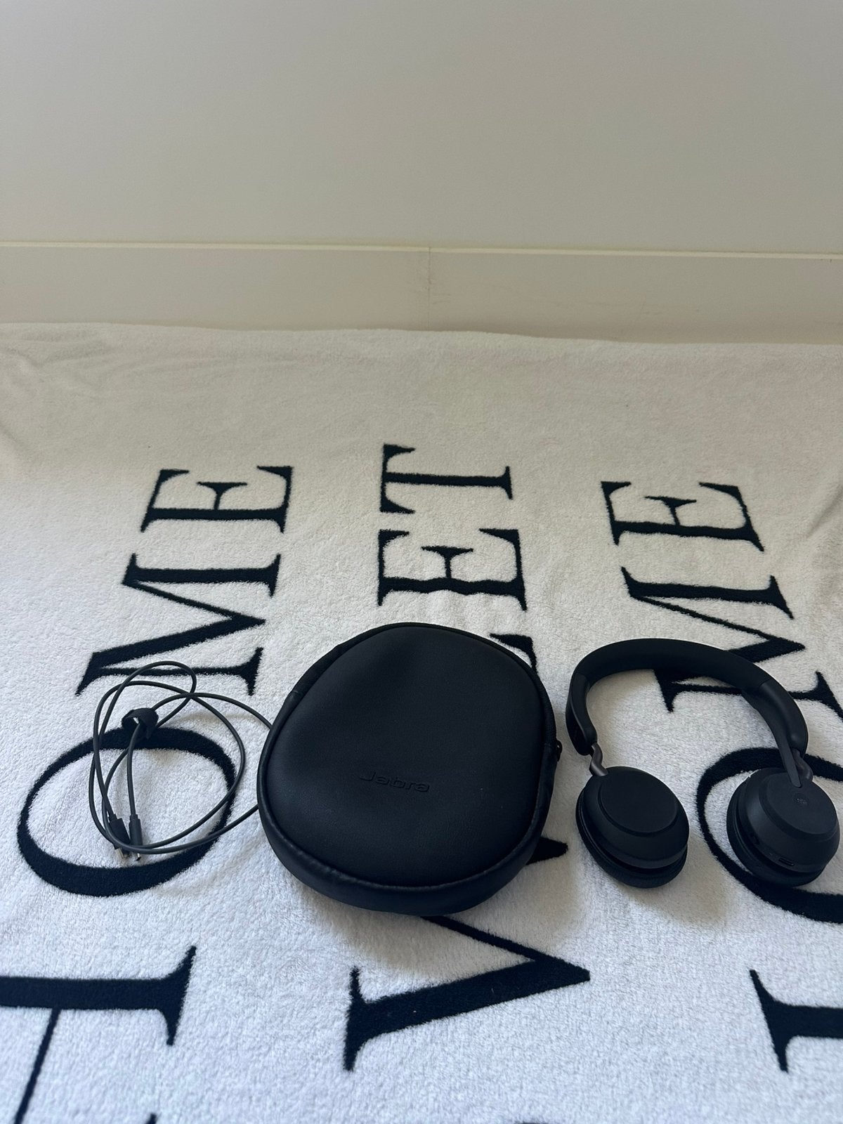 Jabra Evolve2 65 Headset | Inclusief USB ontvanger en Hoes, Audio, Tv en Foto, Koptelefoons, Draadloos, Verzenden, On-ear, Zo goed als nieuw