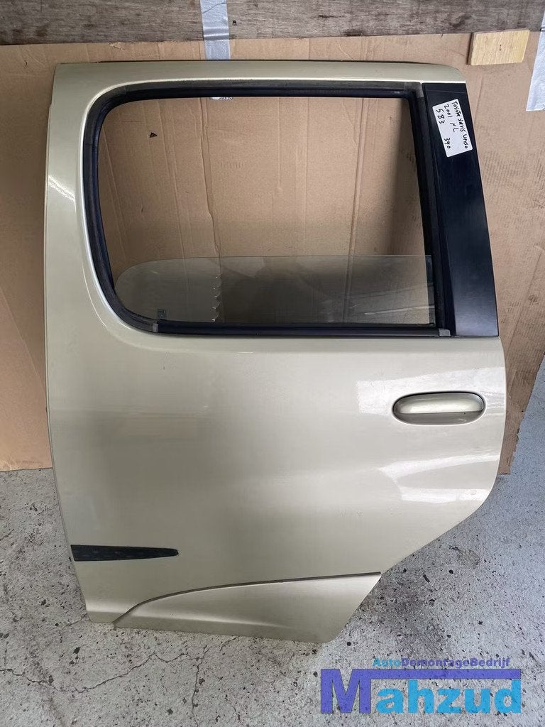 TOYOTA YARIS VERSO Beige 583 Links achter deur portier 99-05, Auto-onderdelen, Carrosserie en Plaatwerk, Info@toyota.co.jp, Gebruikt