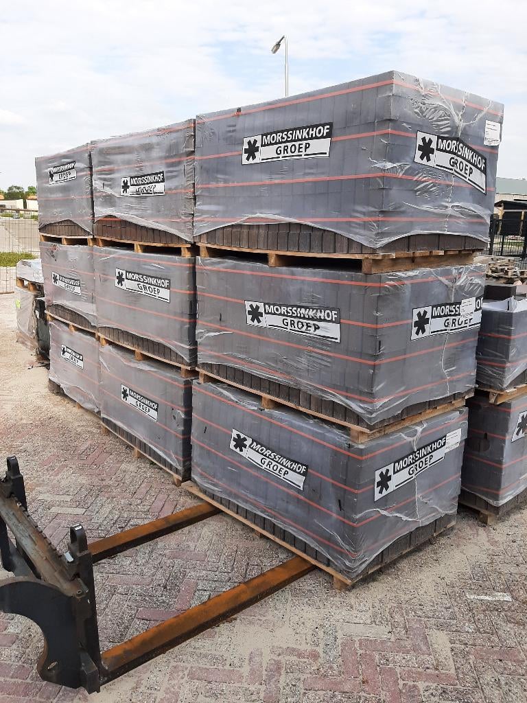 Strackstone dikformaten havanna-antraciet, Tuin en Terras, Tegels en Klinkers, Nieuw, Overige typen, Beton, 10 m² of meer, Ophalen