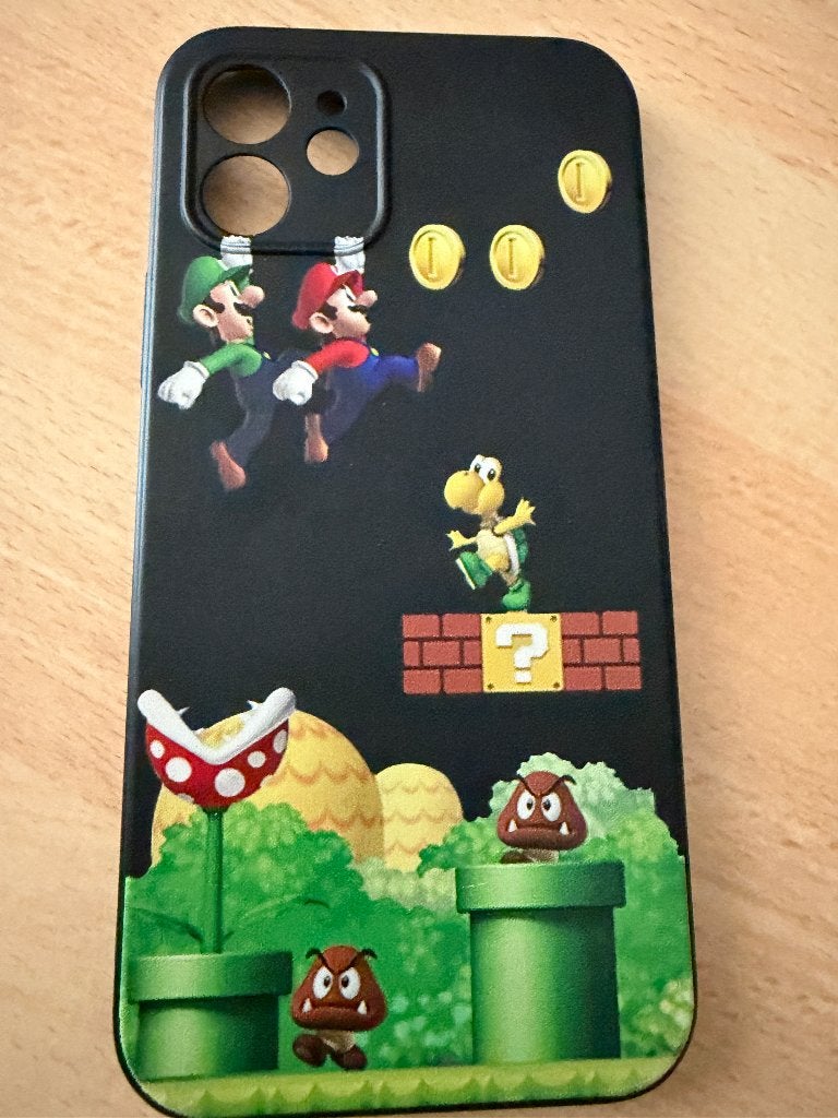 Telefoon hoesje Mario Bros, Telecommunicatie, Mobiele telefoons | Hoesjes en Frontjes | Apple iPhone, Ophalen of Verzenden, Zo goed als nieuw