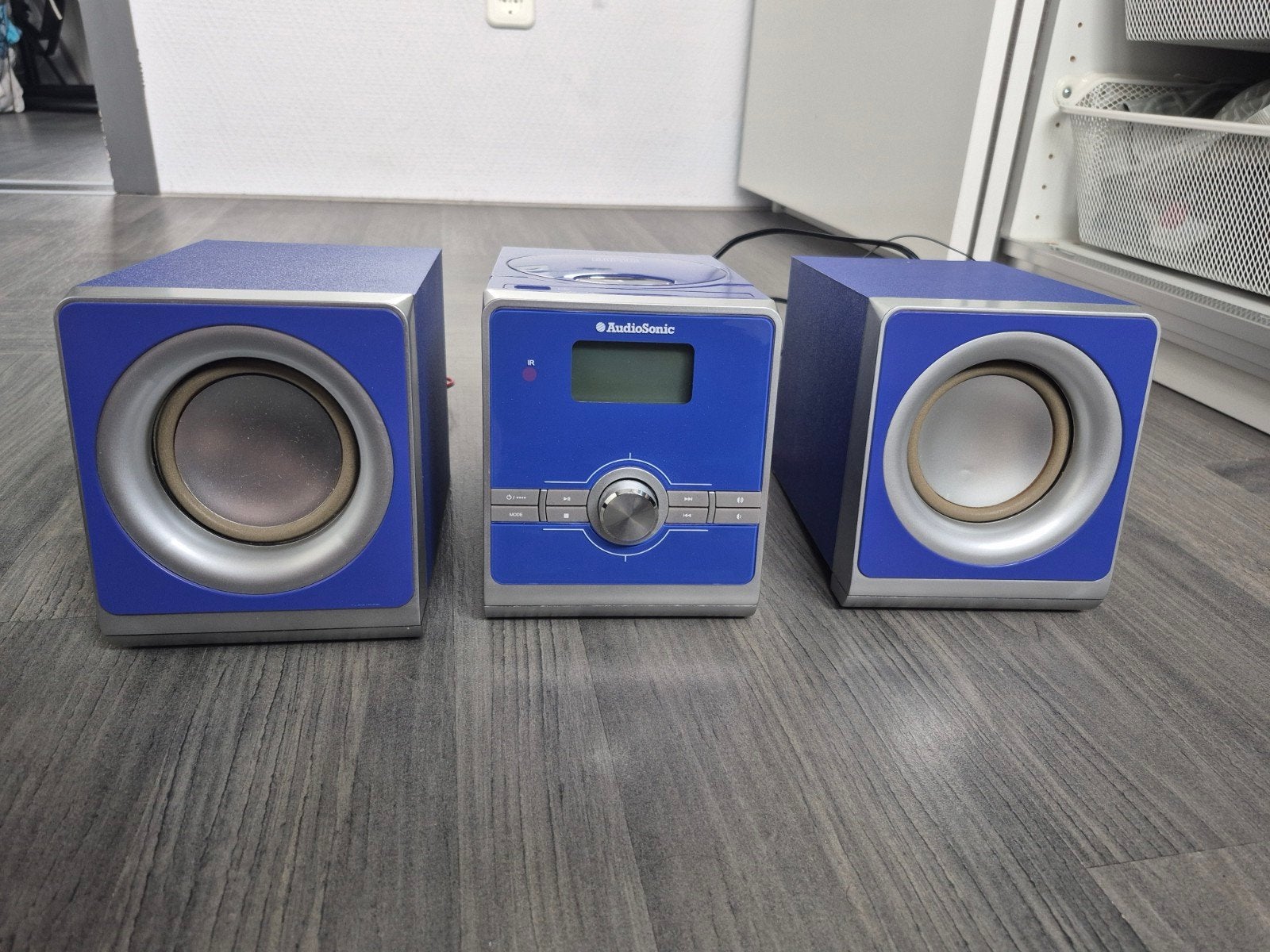 Audiosonic Microset met CD-speler en speakers, Gebruikt, Microset, Cd-speler, Ophalen
