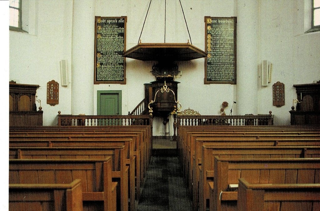 Willemstad, interieur Herv. Kerk, Verzenden, Ongelopen, Noord-Brabant