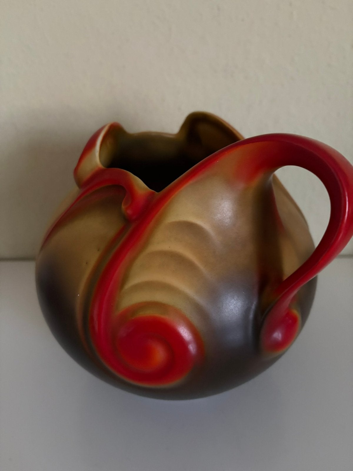 Mosa Art Deco snavelkan vaas, Antiek en Kunst, Ophalen of Verzenden