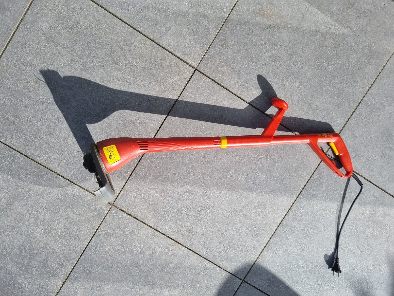 Wolf-Garten Lycos E/280 T elektrische grastrimmer, Ophalen, Gebruikt, 10 tot 30 cm, Wolf-Garten