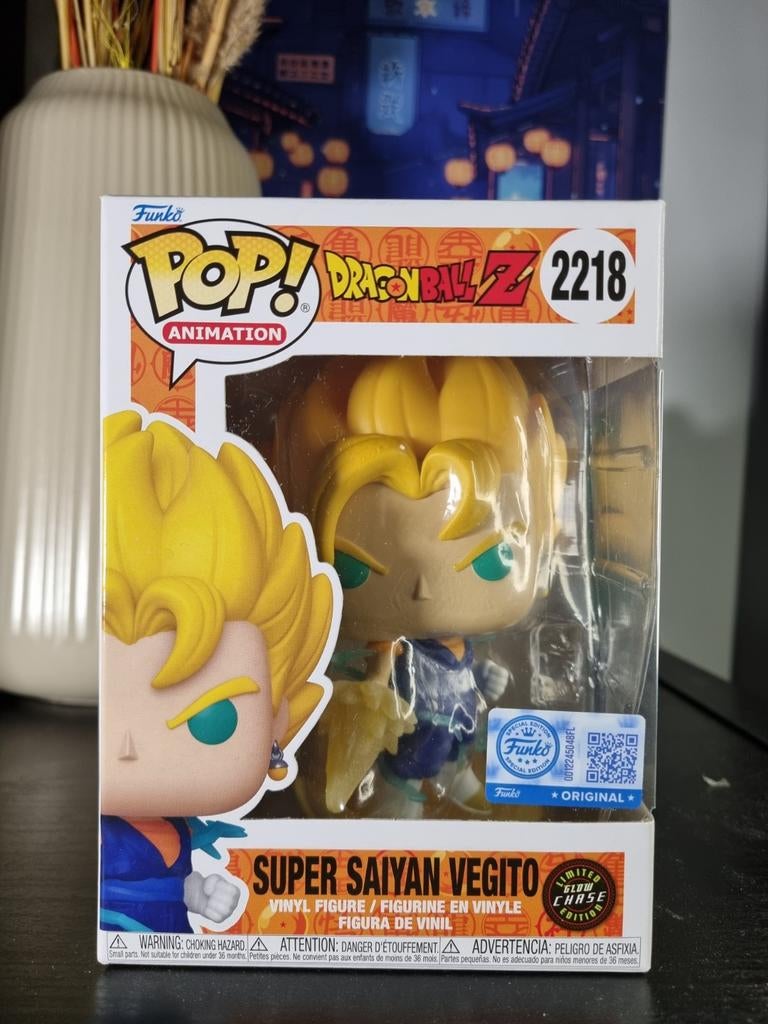 Funko Pop Super Saiyan Vegito 2218 Glow Chase Dragon Ball Z, Ophalen of Verzenden, Nieuw