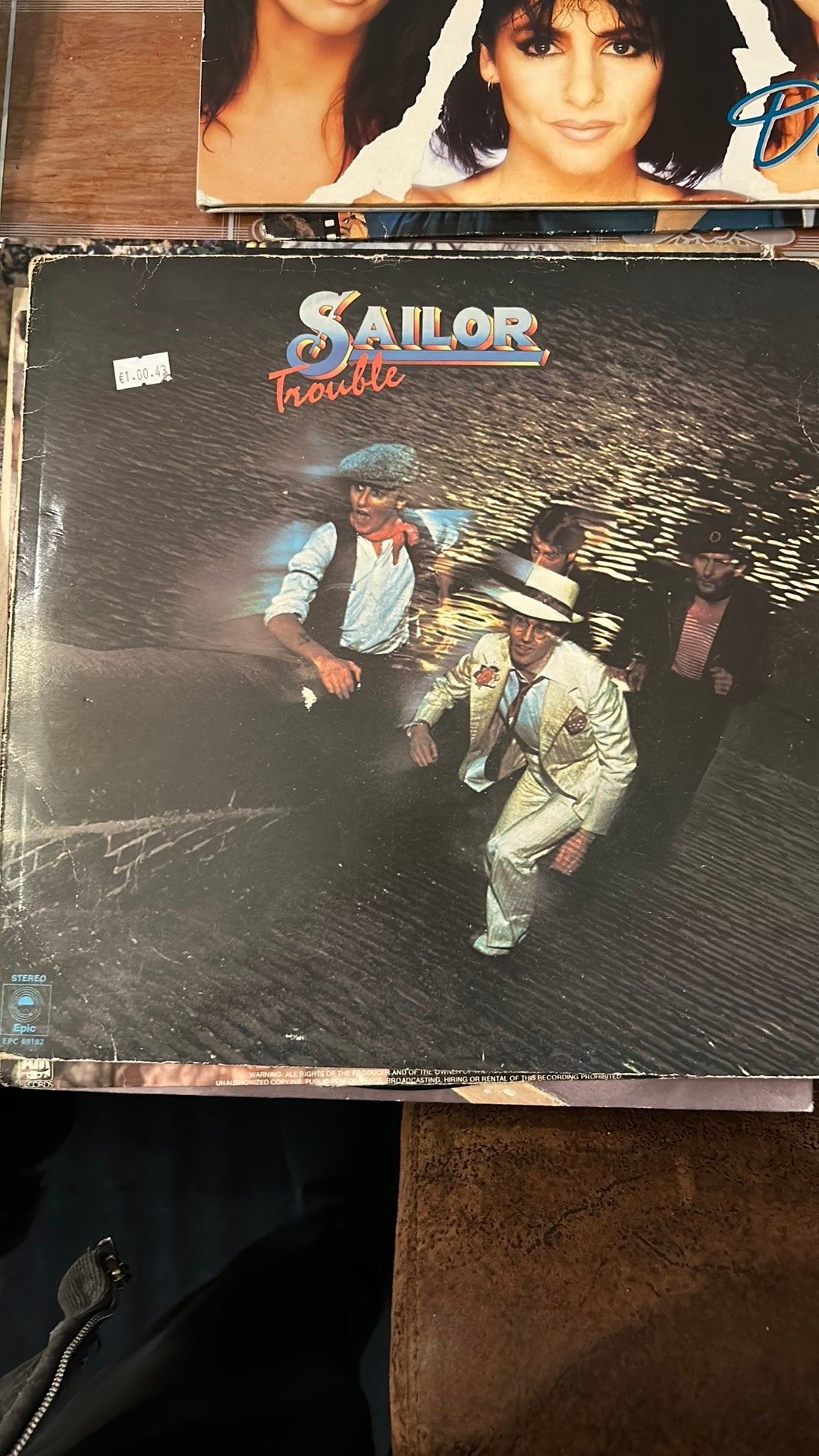 Sailor - trouble, Cd's en Dvd's, Vinyl | Rock, Ophalen of Verzenden, Zo goed als nieuw, Overige formaten, Poprock