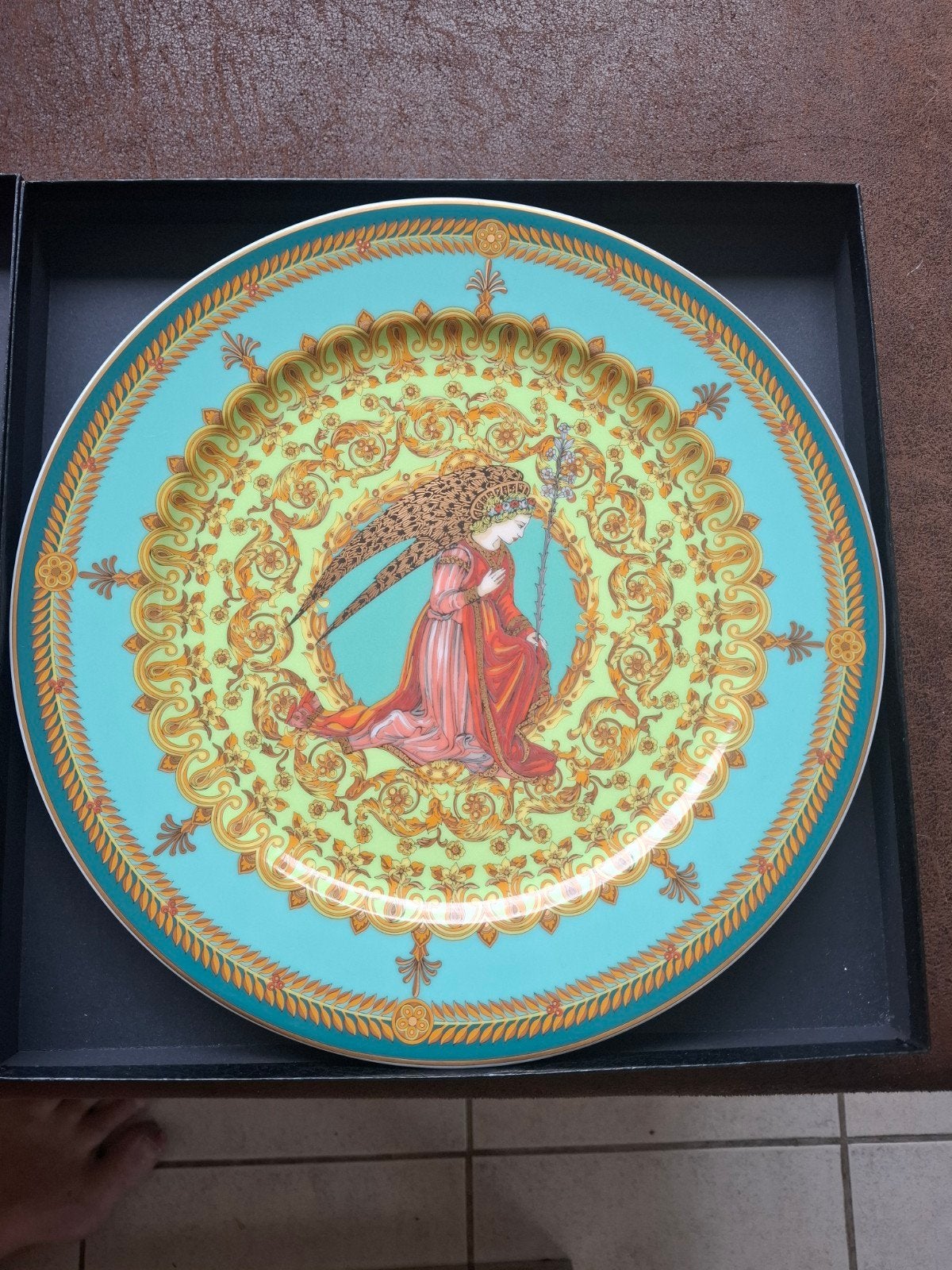 Versace Rosenthal Kerstborden Limited Edition 1995-1998, Ophalen of Verzenden