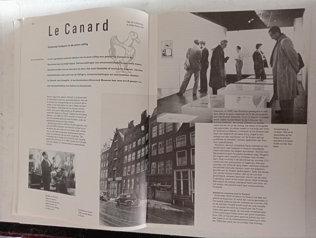 Galerie Le Canard Hans Roduin Cobra Ger Gerrits Leo Braat, Ophalen of Verzenden, Gelezen