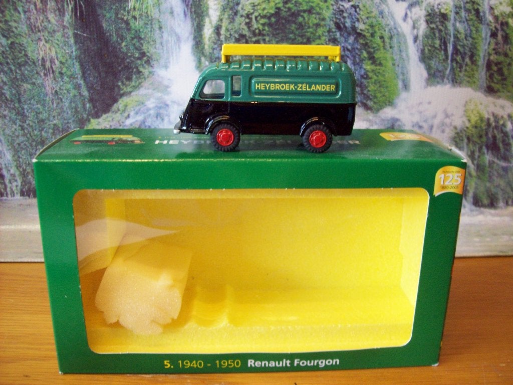 Lion Toys -  Renault Fourgon - Technische Unie 125 jaar, Ophalen of Verzenden, Zo goed als nieuw, Bus of Vrachtwagen, Lion Toys