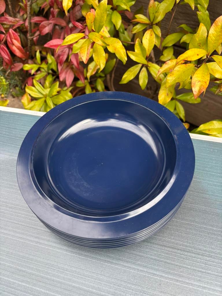 Grote set melamine Mepal Campingservies, Ophalen of Verzenden, Gebruikt