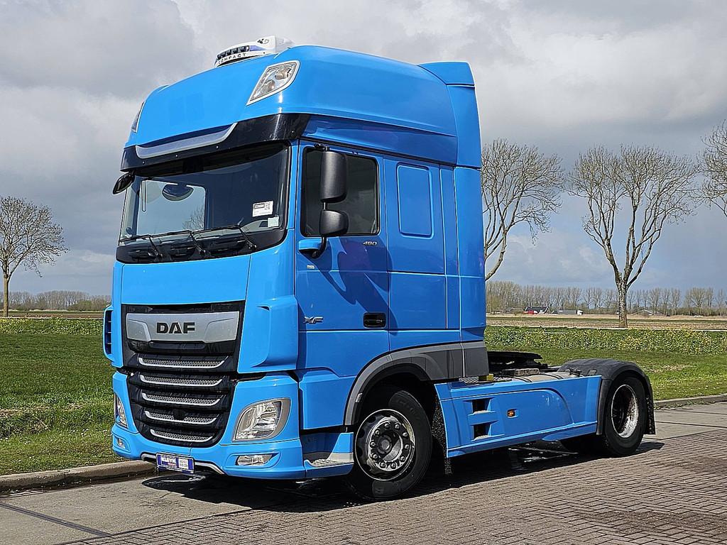 DAF XF 480, Automaat, Euro 6, Blauw, Bedrijf