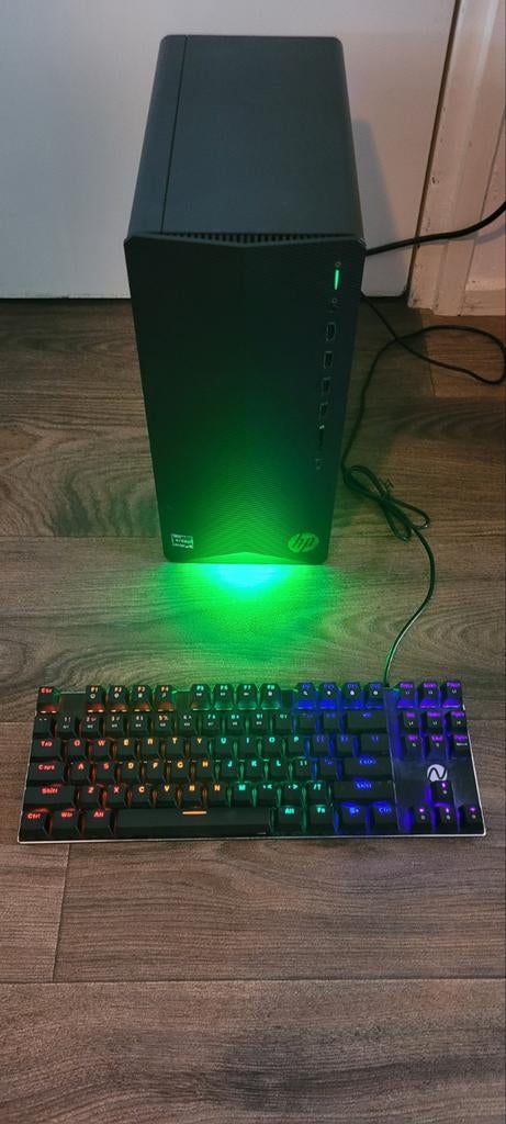 HP Gaming PC ryzen 5 + GTX 1650 super + gratis toetsenbord, Ophalen, Zo goed als nieuw, Gaming, HDD