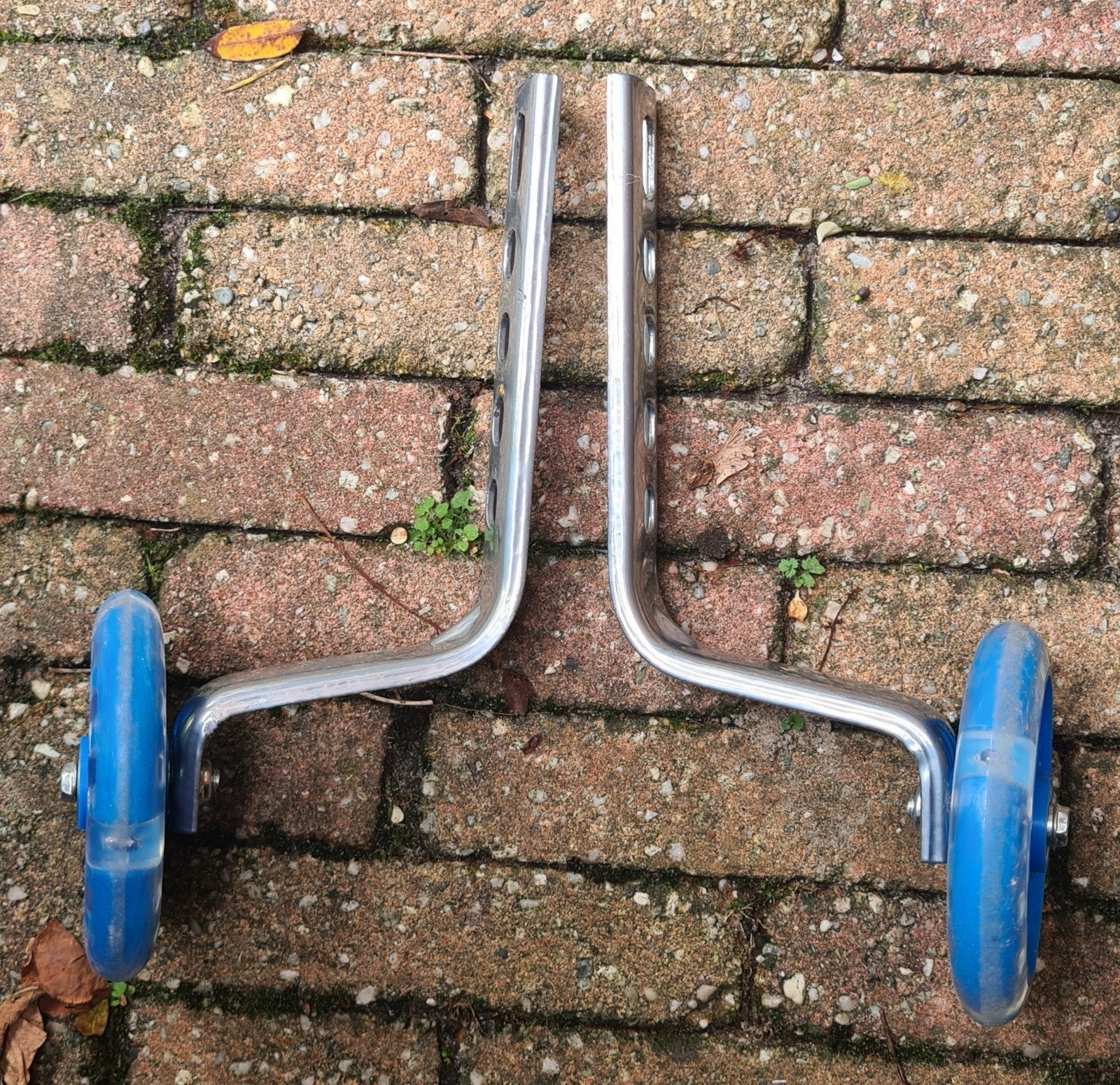 Voltano zijwieltjes voor kinderfiets 12-20 inch blauw, Ophalen of Verzenden, Zo goed als nieuw, Voltano, Zijwieltjes