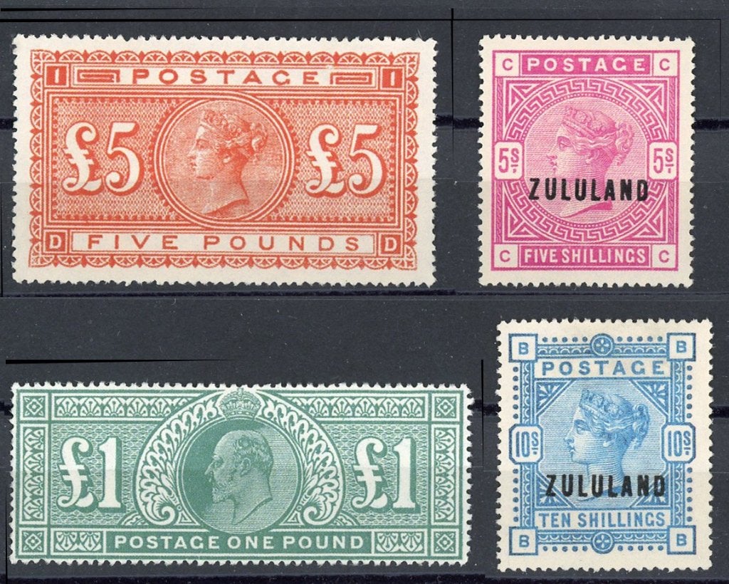 Engeland postfrisse kopieën, Verzenden