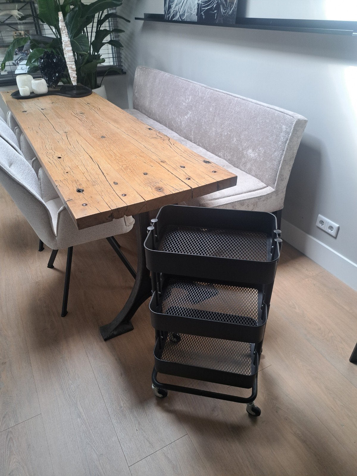 Ikea trolly zwart ...., Ophalen, Zo goed als nieuw
