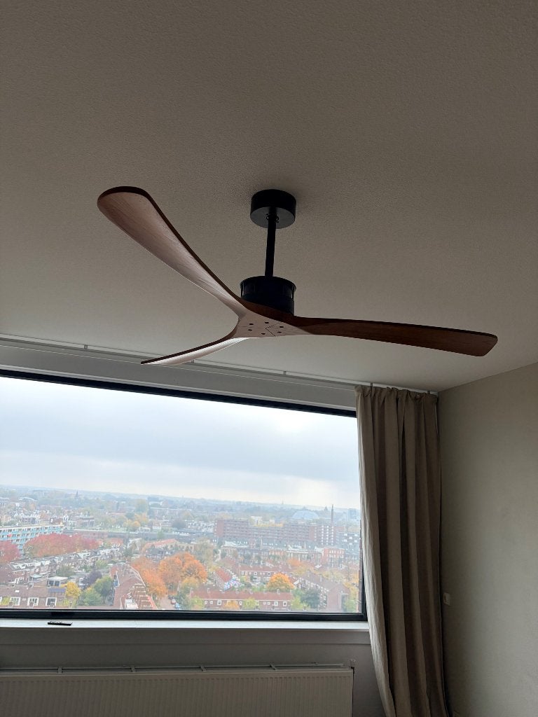 Create plafond waaier, Ophalen, Ventilator met afstandsbediening, Zo goed als nieuw, Plafondventilator