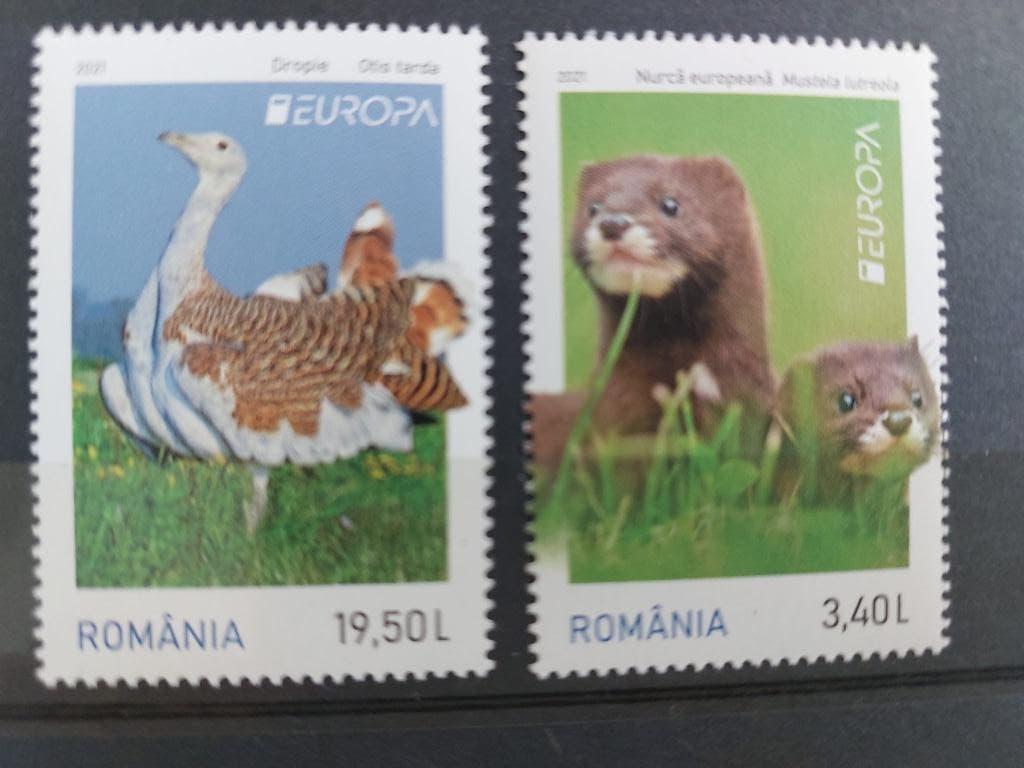 EU  21 fauna  Roemenie, Verzenden, Dier of Natuur