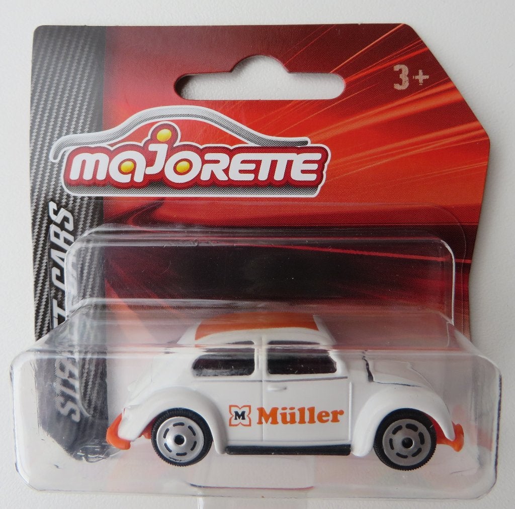 Majorette Volkswagen Kever MULLER, Hobby en Vrije tijd, Modelauto's | Overige schalen, Ophalen of Verzenden, Nieuw, Auto