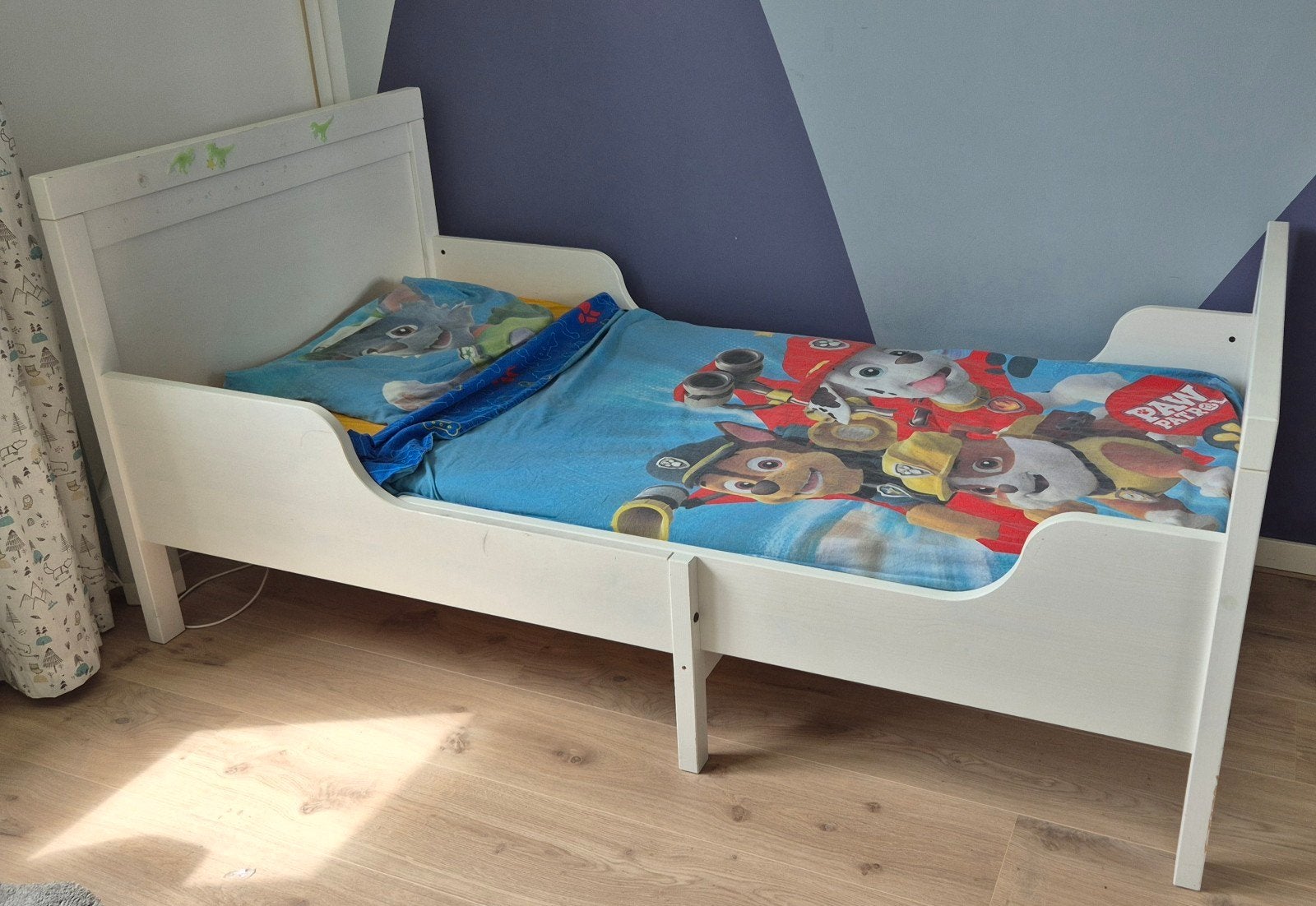 Ikea Sundvik meegroeibed, Gebruikt, 70 tot 85 cm, 180 cm of meer, Ophalen