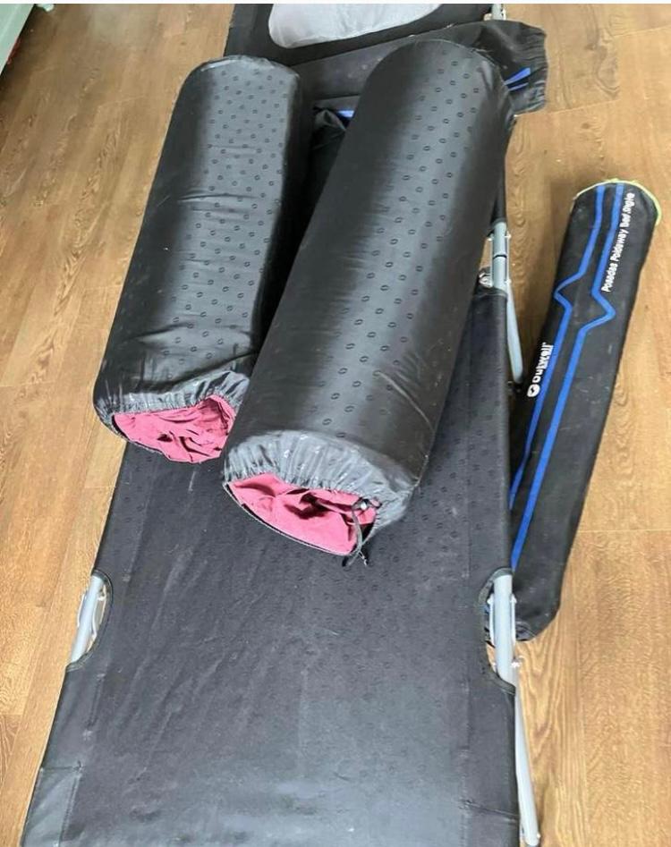 Outwell campingbedden met matrasje, Ophalen, Zo goed als nieuw