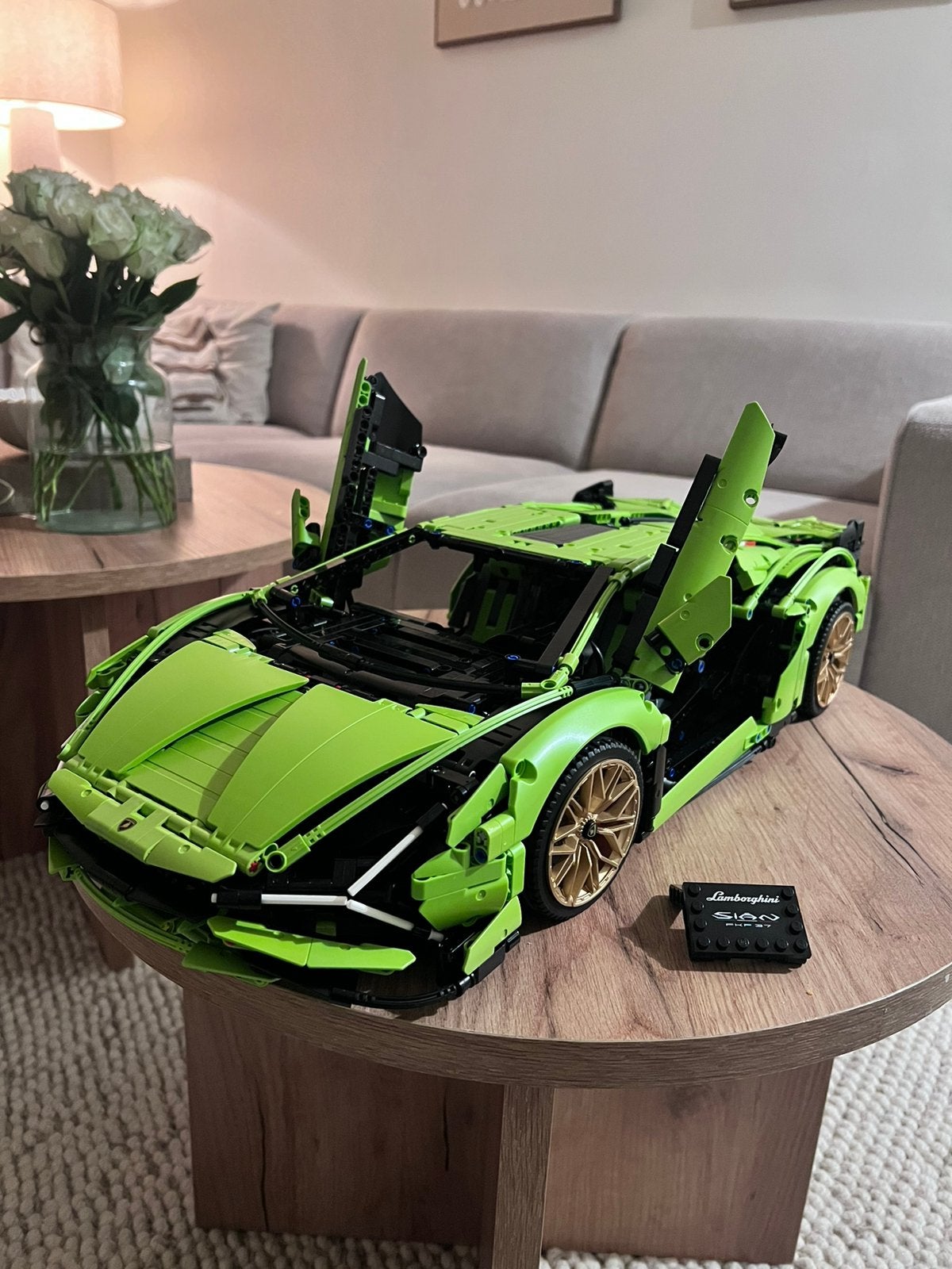 LEGO Technic Lamborghini Sián FKP 37, Ophalen, Nieuw, Overige schalen, Auto onroad