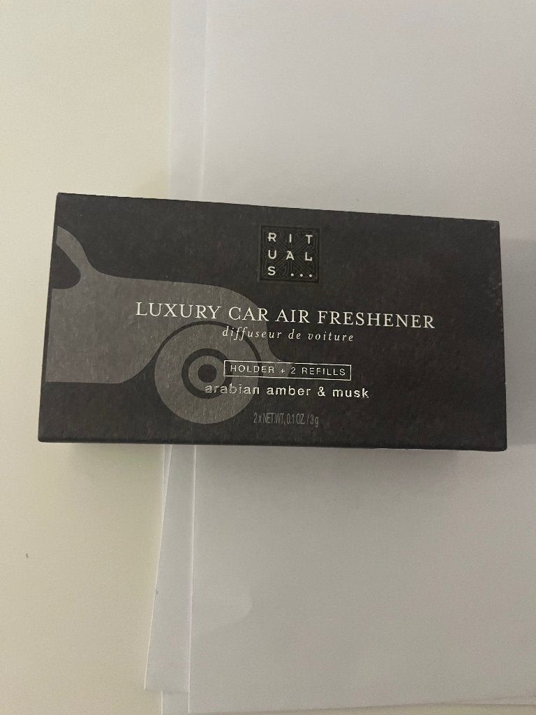 Rituals Arabian amber Luxury car air freshener 3g, Ophalen of Verzenden, Nieuw