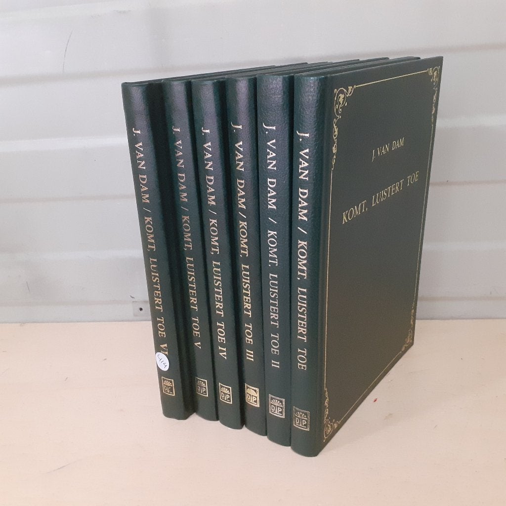 Nr. 414 J. van Dam. Komt luistert toe. Zes delen, Boeken, Ophalen of Verzenden, Gelezen, J. van Dam, Christendom | Protestants