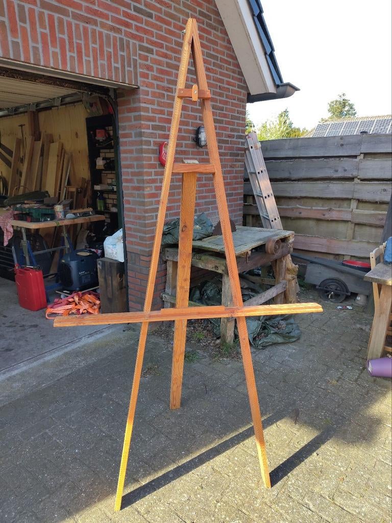 Schildersezel, Hobby en Vrije tijd, Schilderen, Ophalen, Gebruikt, Ezel