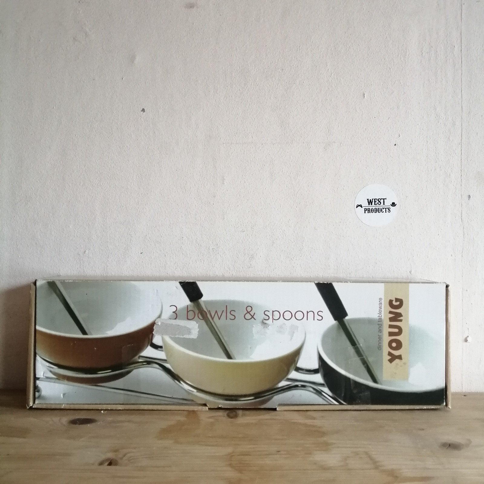 Nieuw: 3x Bowls & Spoons (Young), ., Nieuw, Ophalen of Verzenden, .