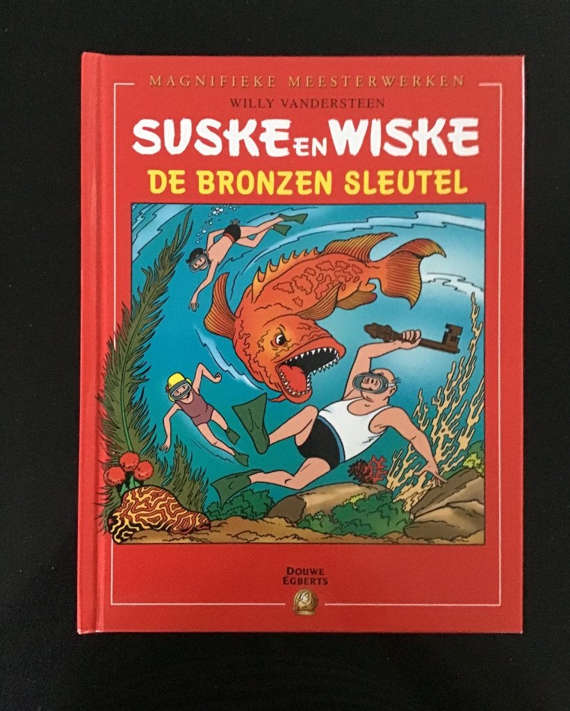 Stripboek. Suske en Wiske. De bronzen sleutel. Nieuw., Gelezen, Verzenden, Willy Vandersteen, Eén stripboek